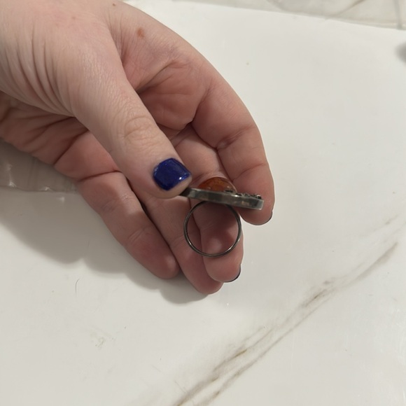 Tiger eye ring size 8 - Picture 4 of 4